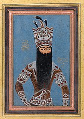 Mihr 'Ali (Iranian, active ca. 1800-1830). Portrait of Fath-Ali Shah Qajar, 1815.