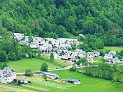 Le village de Pouchergues.