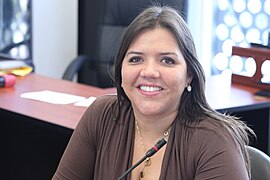 Asambleísta, María Alejandra Vicuña es la vicepresidenta de la Comisión de Los Derechos a la Salud (8753719095).jpg