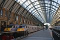 Intérieur de la gare de King's Cross.