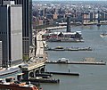 Downtown Manhattan Heliport auf Pier 6 im East River (ab 22. Januar 2012)