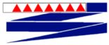 Commission pennant of the National Oceanic and Atmospheric Administration for Class II, III, and IV vessels (United States)
