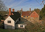 Manor Farm and Wall Running North East