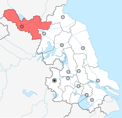 Xuzhou in Jiangsu