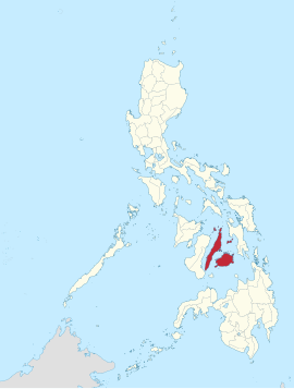 Vissaias Centrais na Filipinas Coordenadas : 10°0'N, 123°30'E