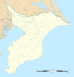 Shimōsa-Manzaki Station is located in Chiba Prefecture