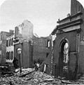 Damage from the Brooklyn Theatre fire