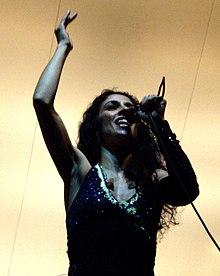 Marisa Monte live in Belo Horizonte, 2007.