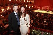 President Mauricio Macri and First Lady Juliana Awada First Lady, 2015–2019