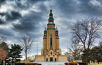 St. Andrew Memorial Church in South Bound Brook, New Jersey, was built in 1965 to commemorate the victims of the Holodomor