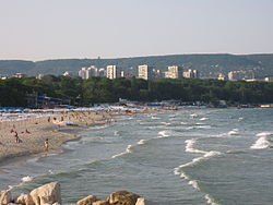 A várnai strand