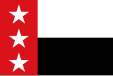 Flag of Laredo, Texas, USA, and historic Flag of the Republic of the Rio Grande