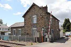 The former railway station