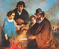 Image 19The asado (1888), by Ignacio Manzoni. Asado is considered a national dish, and is typical of Argentine families to gather on Sundays around one. (from Culture of Argentina)