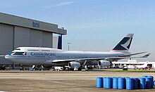 Boeing 747-400 at London Heathrow Airport