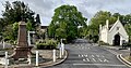 The Old College, Dr Webster's Fountain, and the Old Grammar School