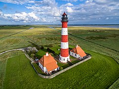 2015: Leuchtturm Westerheversand, Deutschland