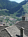 Roofs and valley of Metsovo.