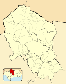 Lucena is located in Province of Córdoba (Spain)