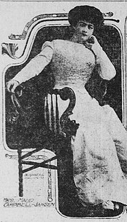 Mrs Maude Campbell-Jansen in 1910.