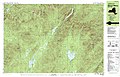 A map of the main mountainous regions of the northeastern United States. The Adirondacks are a part of the Canadian Shield range having much different origins from the surrounding Appalachian Chain.