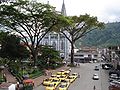 Chinchiná town square