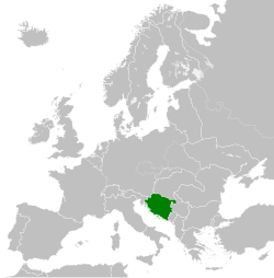 Situación de Estau Independient de Croacia