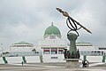 National Assembly building with Mace