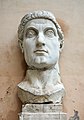 Head of the colossal marble statue of Constantine I