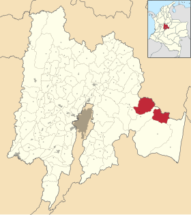 Localisation de Ubalá