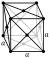 Face-centered cubic kristalna struktura za iridij