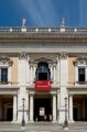 Entrance of the Palazzo Nuovo