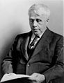 Image 52New England regionalist poet Robert Frost (from New England)