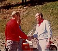 Bob Fry and President Gerald Ford at Tamarron Golf Resort