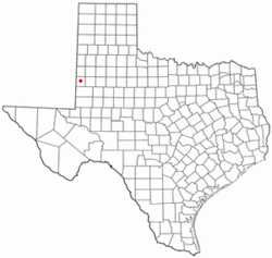 Location of Plains, Texas