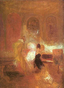 Musique à Petworth, 1835 Tate Britain, Londres.