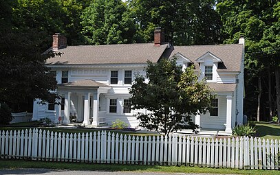 House built 1749 by Captain Abram Shimer on River Road