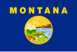 Flag of Montana, United States