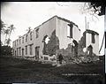 The ruins of Waineʻe Church after the 1894 fire