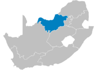 Location of North West Province