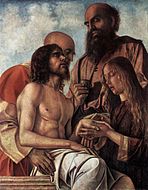 لوحة لـلرسام Giovanni Bellini Pieta, 106 x 84 cm