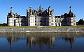 Fotografia dau castèu de Chambord, cap d'òbra de l'estil Renaissença francés.