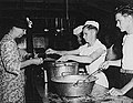 Image 38Eleanor Roosevelt visiting U.S. servicemen at Beta Base (Seymour Airport) on Baltra during World War II (from Galápagos Islands)