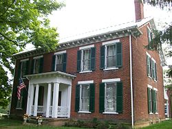 The James Kinney Farmhouse, built 1863