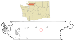 Location of Rockport, Washington