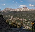 Snowden Peak to left. West aspect, from near Coal Bank Pass