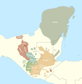 Map of Mayan languages