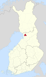Location of Yli-Ii in Finland