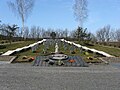 Holodomor monument in Obukhiv, Ukraine.