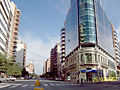 Yrigoyen Avenue and the Ecipsa Tower